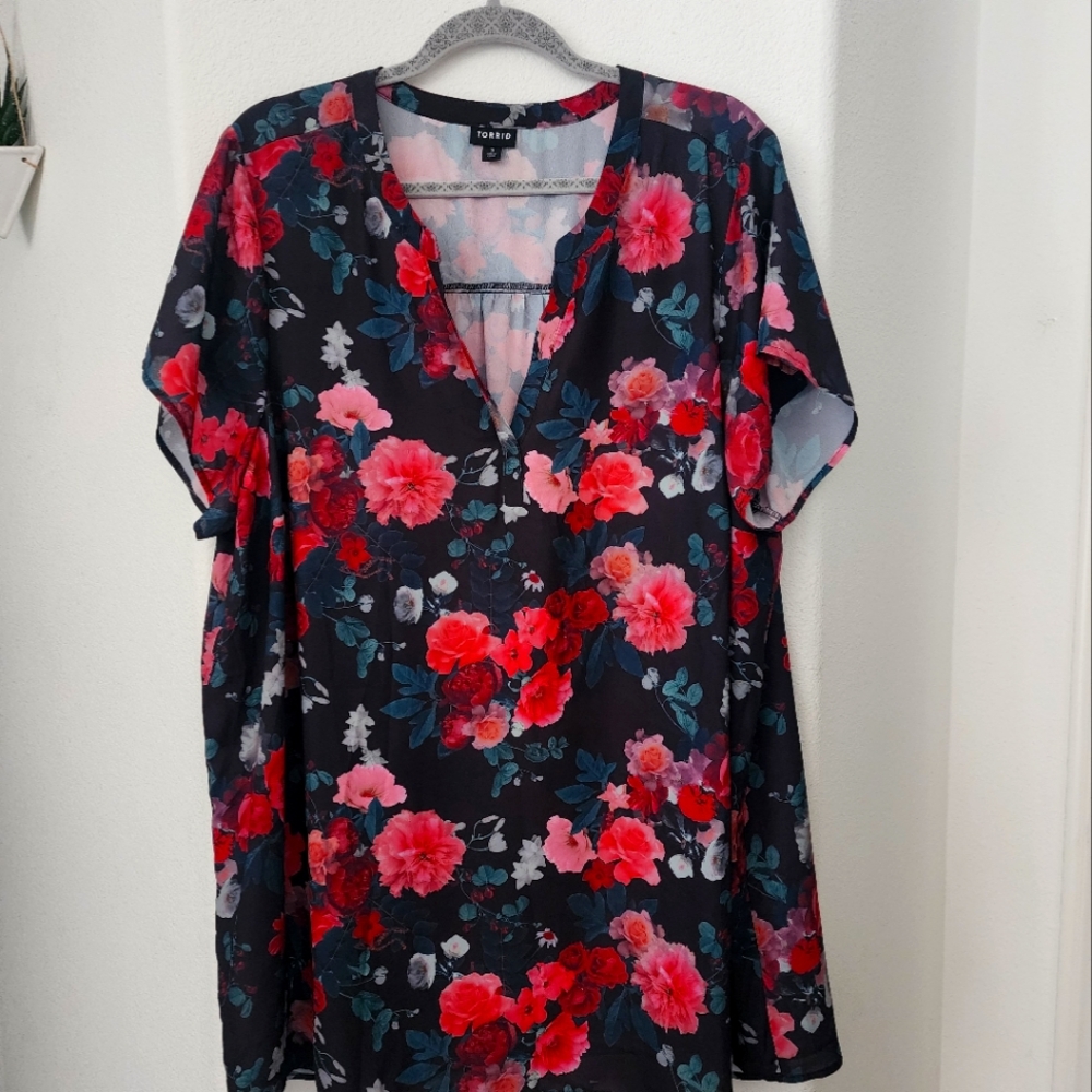 Torrid georgette blouse